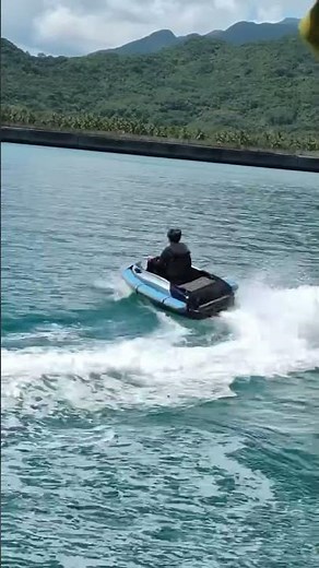 Revealing the new favorite on the water! Havospark electric mini speedboat takes you on the water!
