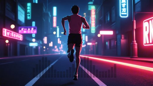80分钟夜跑音乐陪伴｜170 BPM City Speed Run