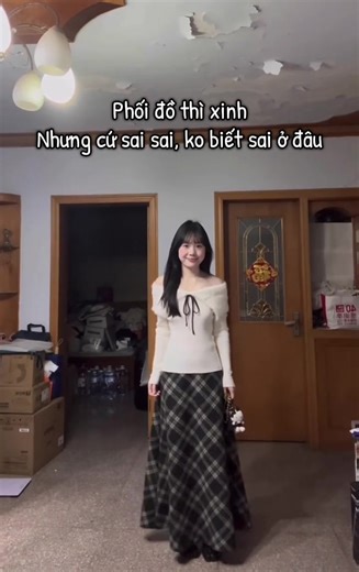 Phối Đồ Xinh Với Chân Váy Dài Dễ Thương