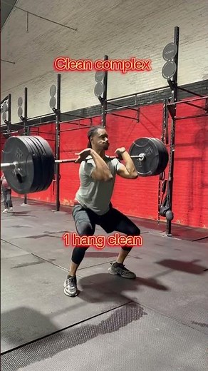 Power clean complex. CrossFit clean complex l. CrossFit strength #motivation #gymlife #crossfit