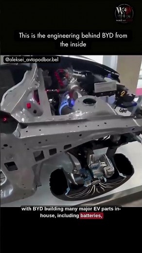 BYD Just Revealed Their Motor Design and It Changes Everything #engineering #automotive #china