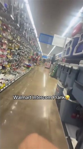 intercom prank at walmart #fypシ