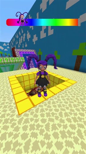 Poppy Playtime chapters 5 vs Noob Pro Challenge P.19 #poppyplaytime #minecraft