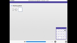i-Ready Divide Fractions: Use an Algorithm - Instruction - Leve... | Filo