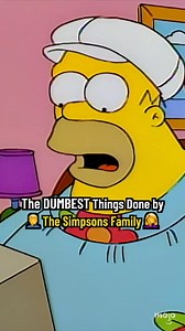 9.4K views · 58 reactions | The Dumbest Things Done by The Simpsons Family! | WatchMojo | Facebook