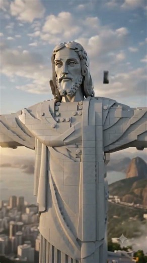 4 Million LEGO Pieces Create a Wonder of the World! #lego#timelapse #building