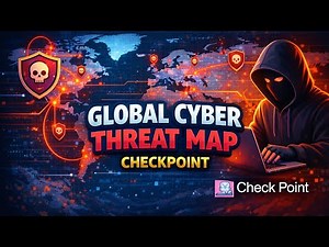 Global Cyber Threat Map Explained | Checkpoint Live Threat Map