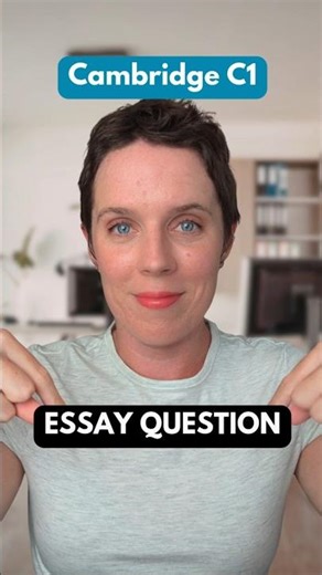 Cambridge C1 Essay Question #c1advanced #cambridgeadvanced #cambridgeenglish #ingles #inglese