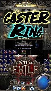 Caster Mana Breach Ring Craft Guide | PoE 2 #pathofexile2 #crafting #shorts