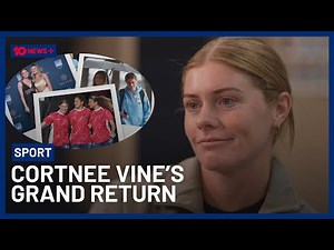 Cortnee Vine Opens Up On Her Anxiety & Return To Matildas | 10 News+