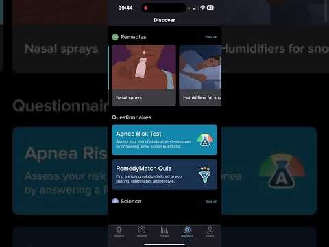 Do You Snore? How Much? Impacting Your Sleep? Great App: Snore Lab 💤