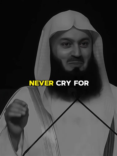 Never Cry For The Person Who Hurts You #muftimenk #islamicquotes #muftimenkofficial #islamicmotivation #muftimenkreminders