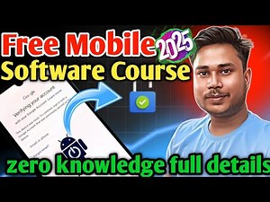 Mobile Software Complete Course Full Video 2025 | Mobile Software Kaise Mare #mobilesoftware