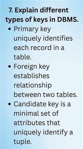 VTU DBMS (BCS403) | Top 10 Repeated 2-3 Mark Questions | Exam Quick Revision 📚