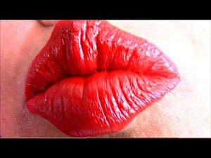 ASMR Kissing Sounds long lipstick Happy Birthday Arvin