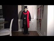 Gemmy Life Size Scrooge Prototype Animatronic Christmas Decoration