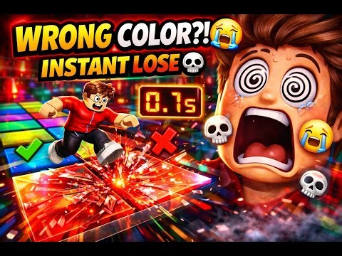 One Wrong ❌ Step GAME OVER 😨 Roblox Glass Bridge Challenge Day - [ 10 ]