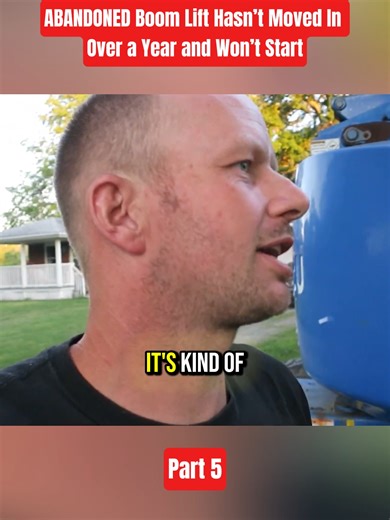 Exploring an Abandoned Boom Lift After a Year