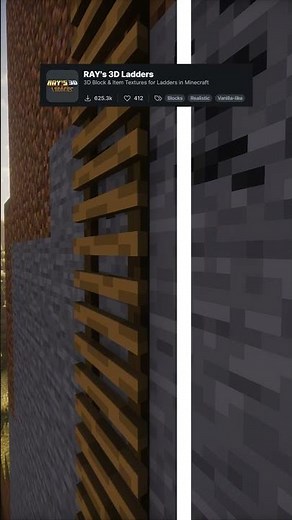 Minecraft BEST Texture Packs / Continuity Mod for 1.21.5 #shorts