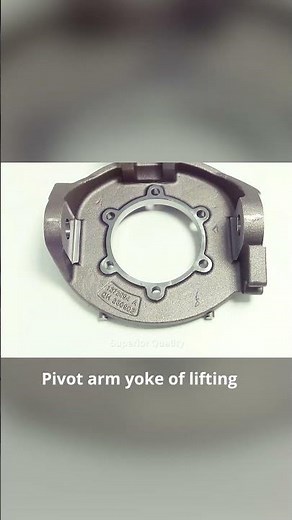 Pivot arm yoke of lifting machine, Construction Equipment,Professional Railway. #pickup #casting