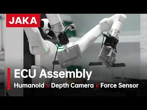 JAKA Kargo Brings Embodied AI to Mixed-Model ECU Assembly