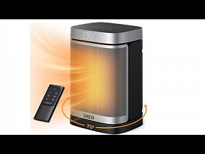 Dreo Space Heaters for Indoor Use, Atom One Portable Heater with 70°Oscillation