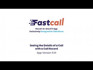 Unit - Seeing the Details of a Call with a Call Record