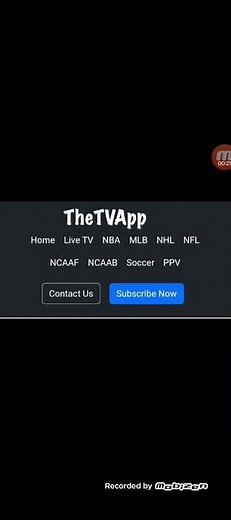 TheTVApp is back online.