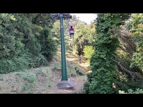 From Anacapri up to Mount Solaro on the CHAIR LIFT!! AMAZING! - Capri Italy - ECTV