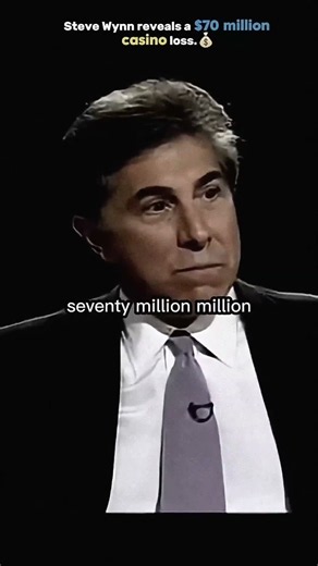 $70 million dropped by over the course of three years 🤯 SteveWynn #CasinoLife #LasVegas #CasinoLife