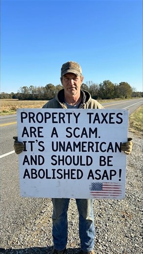 🏡 Property taxes are bleeding Americans dry — and it’s time to call it what it is: a scam. You work your whole life to pay off your home… only to keep paying the government every year just to keep it. That’s not freedom. That’s modern-day serfdom. 💸 Homeownership should be the reward of hard work, not the start of endless penalties. Seniors, veterans, and working families shouldn’t be taxed into uncertainty. Your home should never be something you lose just because the government keeps raising