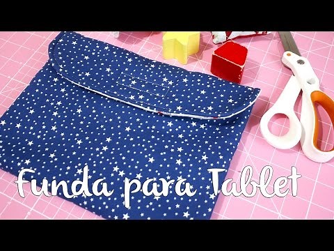 COMO HACER UNA FUNDA DE TABLET, IPAD, KINDLE, ETC... O BOLSO DE MANO