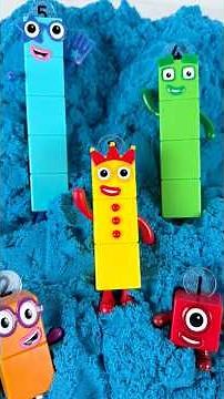 NumberBlocks Sandbox Fun | Guess Whose Who? Fun Learning in the Sandbox