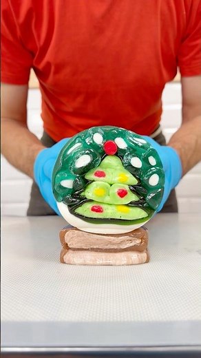 Check Out Our TINY Christmas Tree in a Candy Orb with HARD Candy Now! #funny #DIY