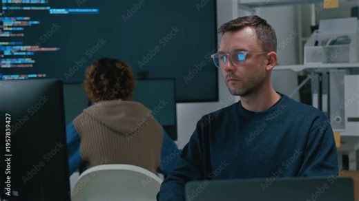 programmer,Adult female freelance typing write prompt AI bot IT app smart program,develop agentic ai,terminal with coding language,ux ui interface,designer,big data server center,quantum computer