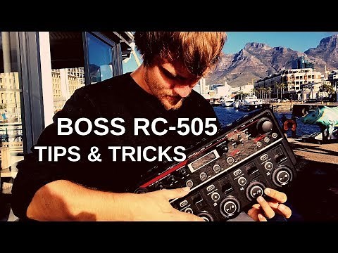 Boss RC-505 Loop Station Tips and Tricks - Tutorial