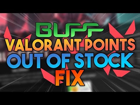 Get VALORANT Points in BUFF if it's OUT OF STOCK!