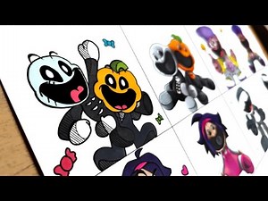 【周五夜放克】Smling Critters风的FNF人物来啦！_哔哩哔哩_bilibili