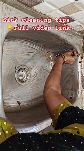 Sink cleaning tips #tips and trick #shorts #video #ytshorts #viral shorts #cleaning tips
