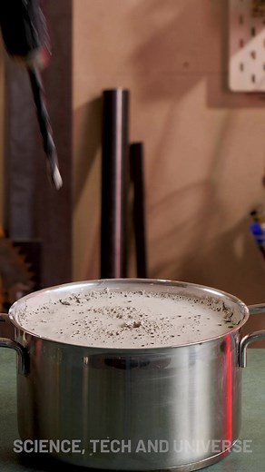 70K views · 35 reactions | Trapping Colored Paper In Epoxy! | Science, Tech and Universe | Facebook