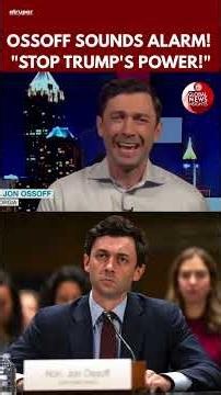 Jon Ossoff Warns Against Expanding Presidential Power Ahead of Midterm Elections