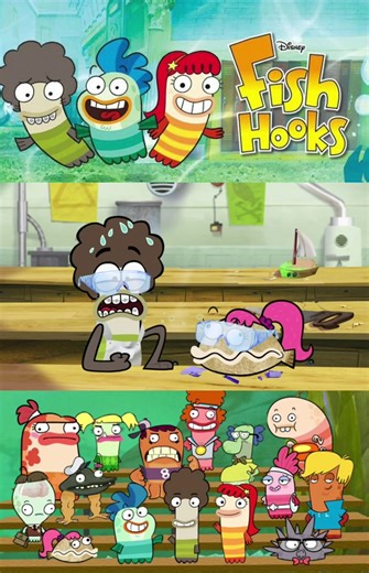 Pecezuelos Capitulo 9 #pecezuelos #fishhooks #disneyxdlatinoamérica