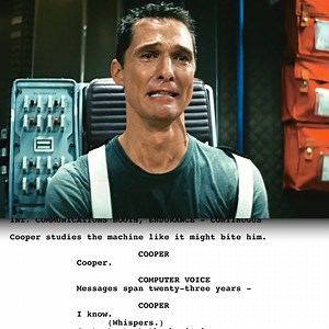 Interstellar (2014) - "Years of messages." • Directed by: Christopher Nolan • Written by: Christopher Nolan & Jonathan Nolan | Screenplayed