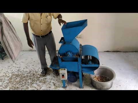 Power Ground nut decorticator l #groundnutcultivation #badam