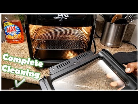 Watch Me Clean My Old Air Fryer and Make it Look Brand New Again | Power Air Fryer Oven Pro Cleaning