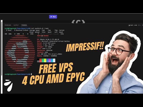 IMPRESSIVE FREE VPS 4 CPU AND 16GB RAM | HIGH PERFORMANCE