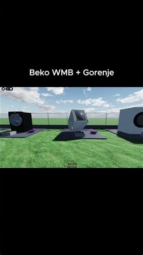 Beko WMB & Gorenje Destruction 😳 #roblox #washingmachine #beko #laundry