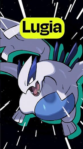 Lugia is the idol among legendary Pokémon!!!