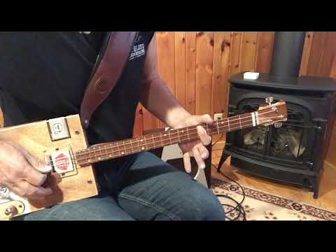 Sweet Dreams (are made of these) lesson for 3 string Cigar Box Guitars
