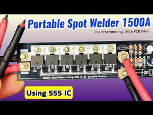 Make your own Portable Mini Spot Welding machine with 555 ic